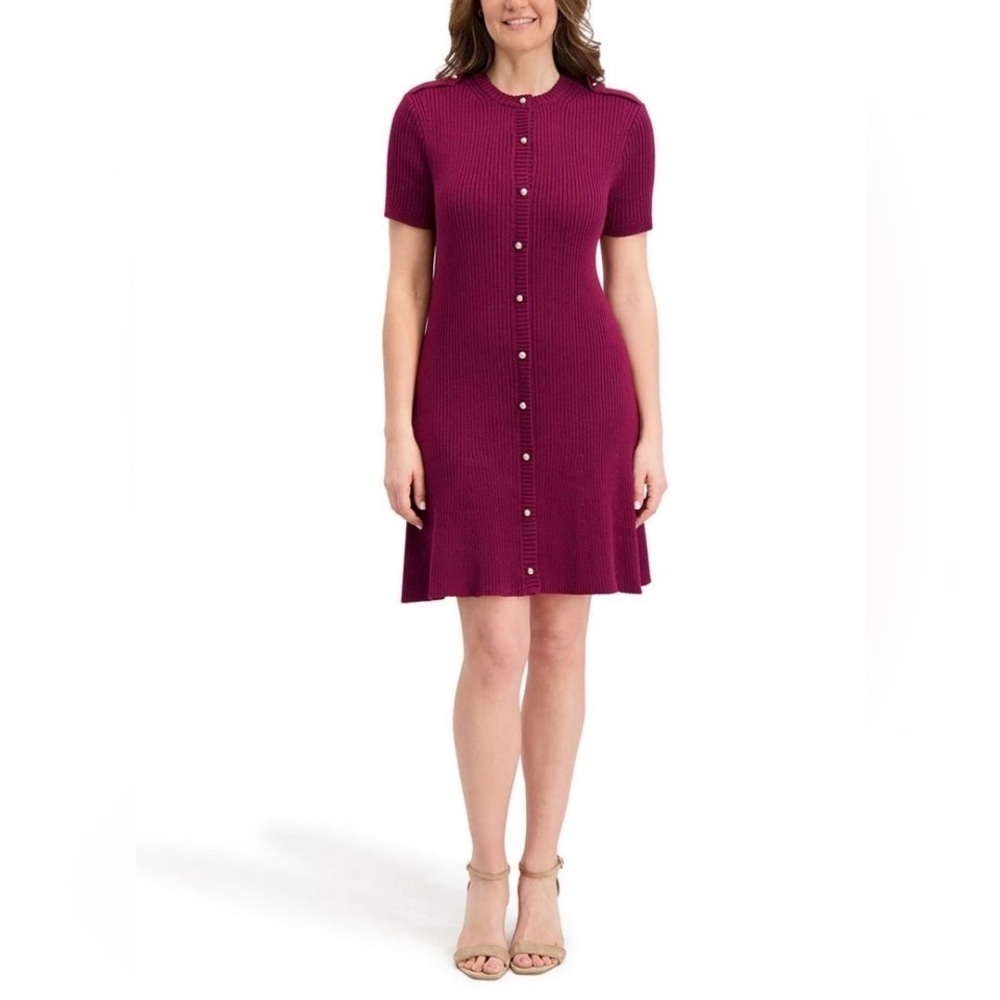 French Connection Mini Sweater Dress